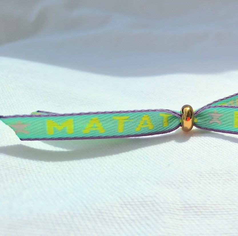 Bracelet ruban - Hakuna matata