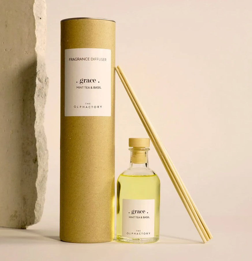 Diffuseur Reed 100ml - Grace - Mint Tea & Basil