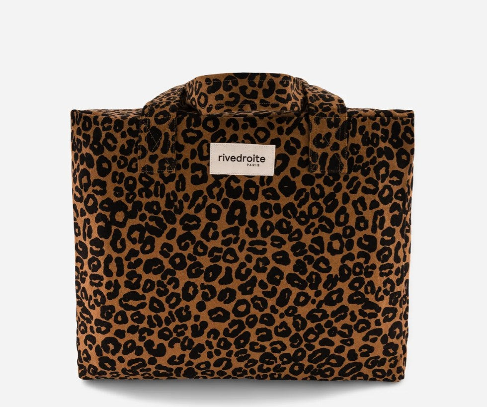 Célestins - The 24h bag en coton recyclé - Léopard