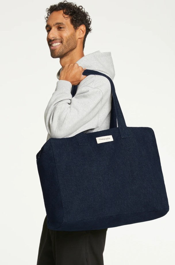 Elzevir - Le grand sac week-end - Raw Denim