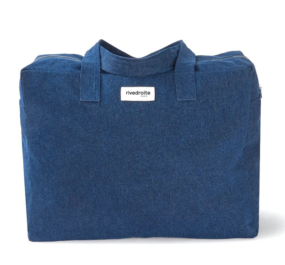 Elzevir - Le grand sac week-end - Raw Denim