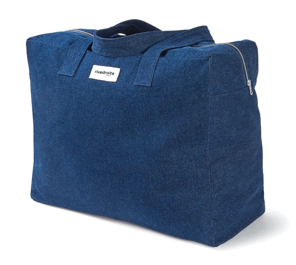 Elzevir - Le grand sac week-end - Raw Denim