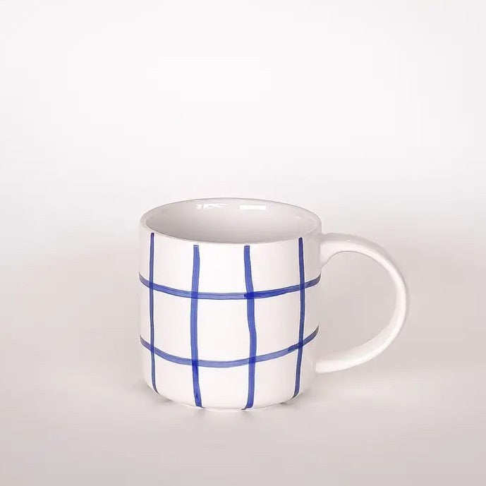 Mug Grid - Mare Blue