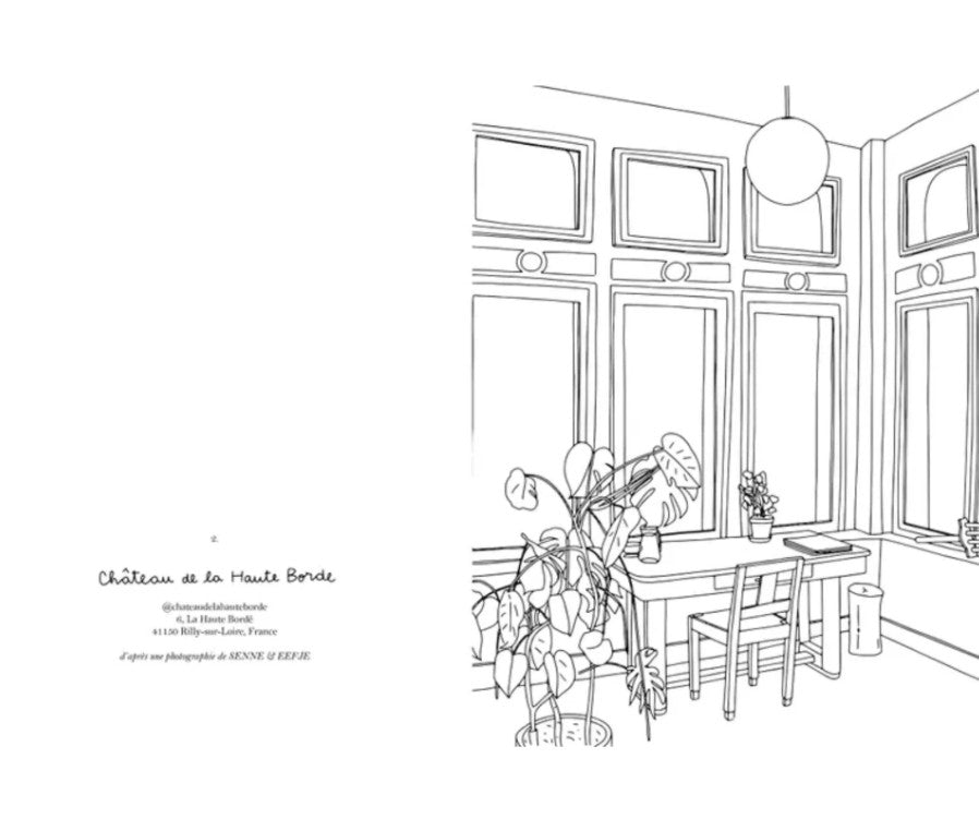 Livre de coloriage - Hôtels