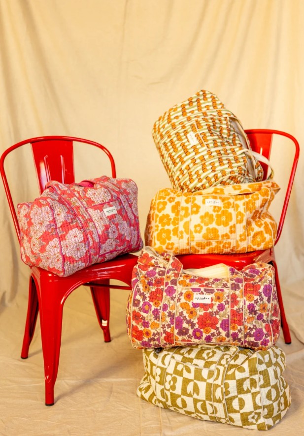 Sac Buddha - Flora Bold - Orange
