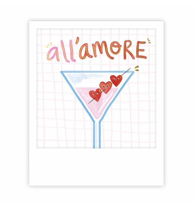 Mini carte postale All'Amore MP1072IT