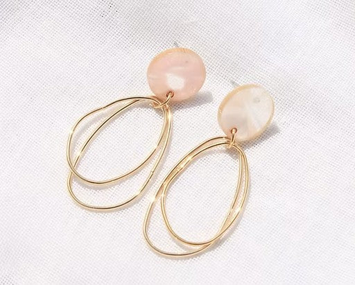 Boucles d'oreilles Liz Rose- F011