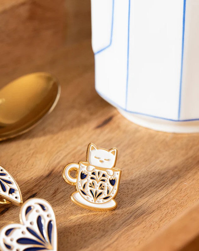 Pin's - Cup cat