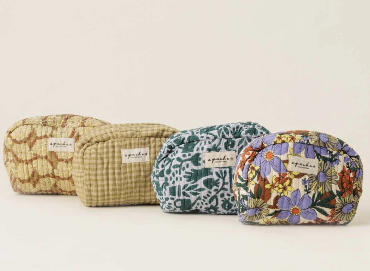Petite trousse Gaya - Checkmate - Khaki