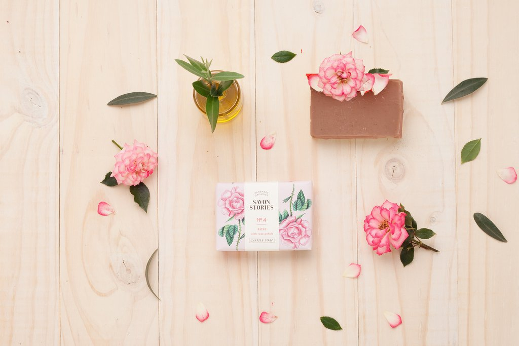 Savon solide - 04 Rose musquée