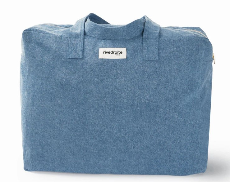 Elzevir - Le grand sac week-end - Stone Washed Denim
