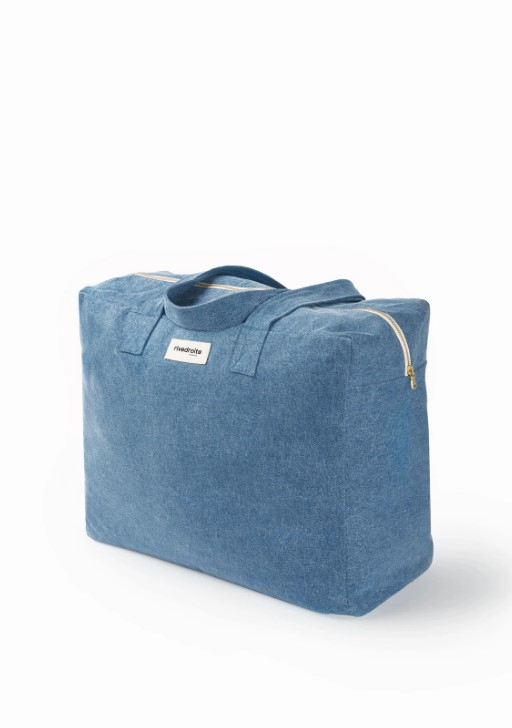 Elzevir - Le grand sac week-end - Stone Washed Denim