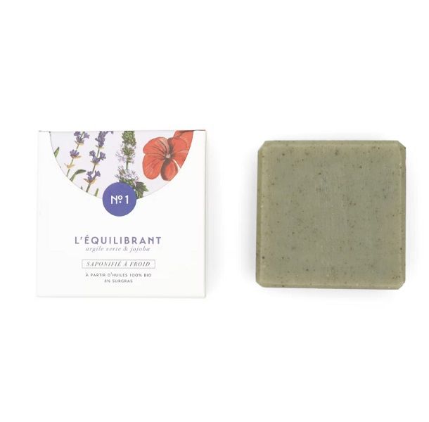 Savon solide - 01 Argile verte