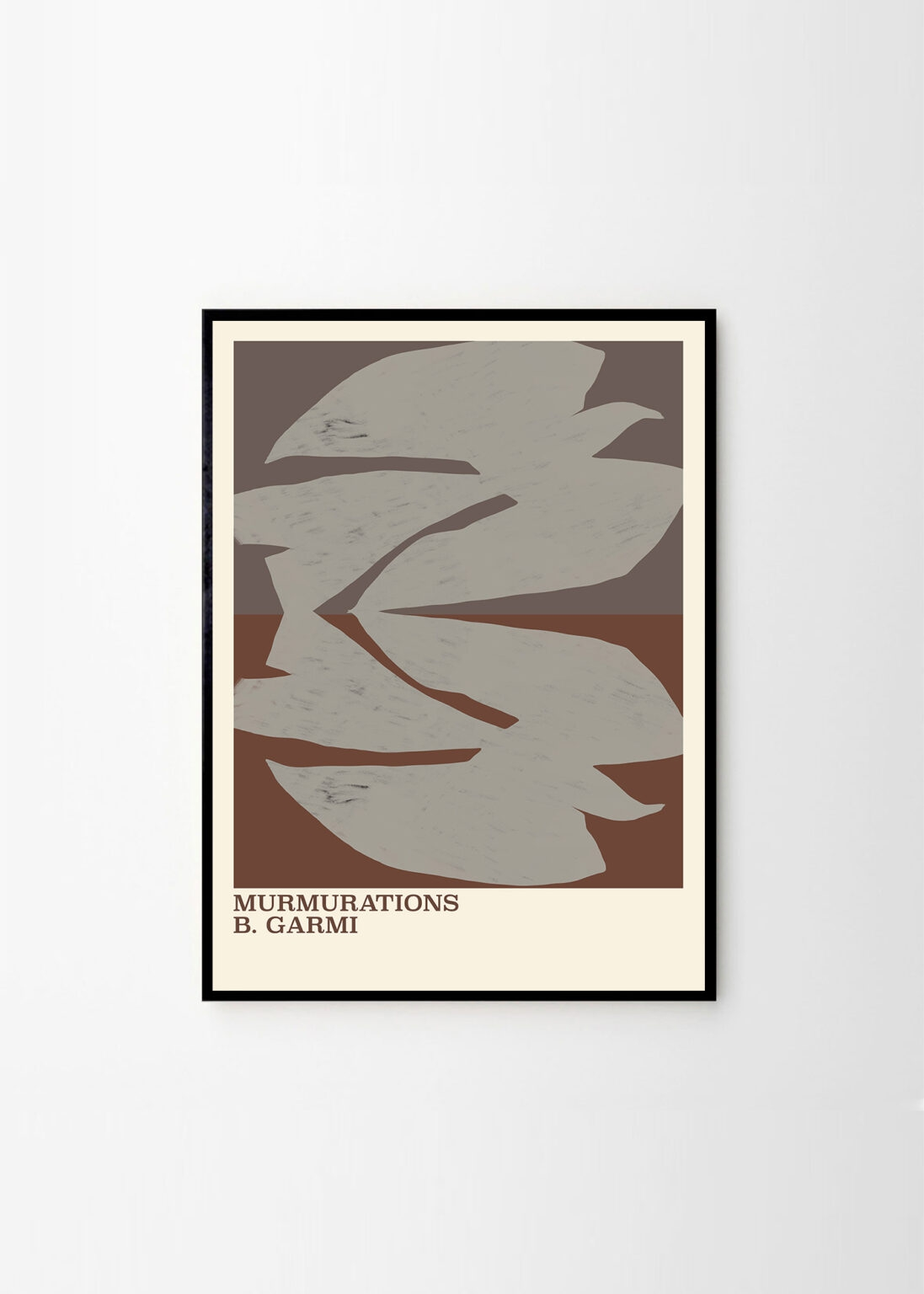 Poster - Garmi - Murmurations Brown - 50x70cm