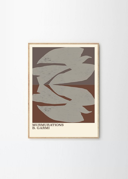 Poster - Garmi - Murmurations Brown - 50x70cm