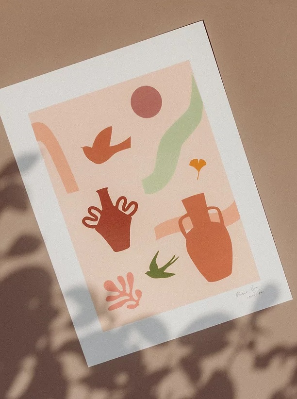 Affiche 30 x 40 cm - Evasion