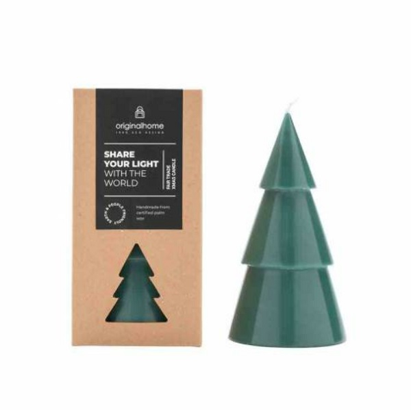 Xmas Tree Candle L - Forest - TC0028.42