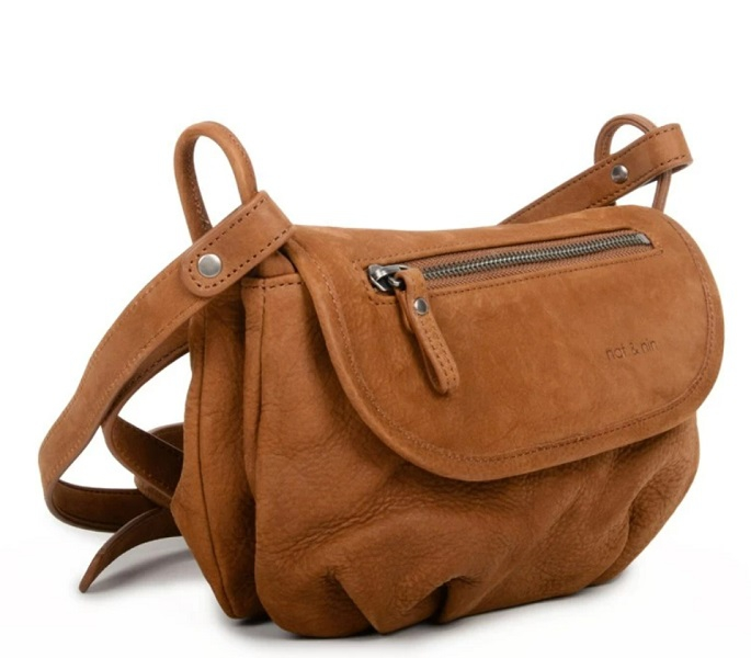 Sac bandouillère Jenny - Epice - Peau de pêche