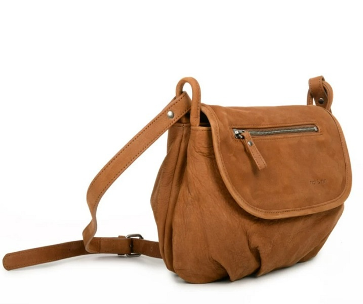 Sac bandouillère Jen - Epice - Peau de pêche