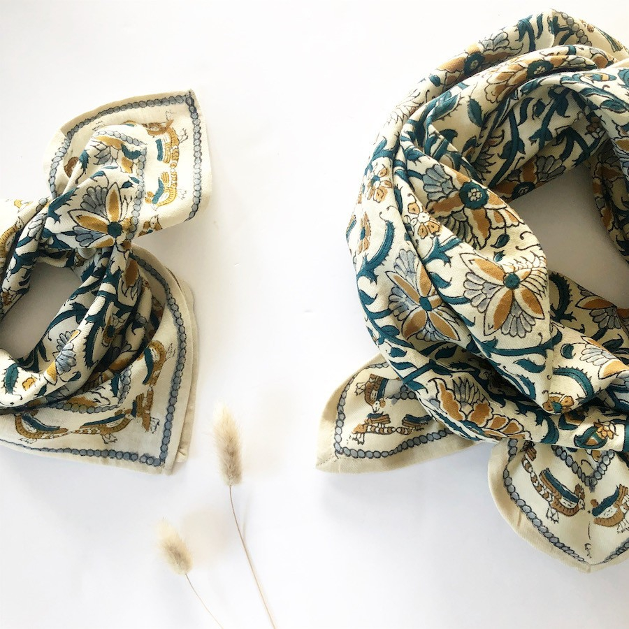 Foulard Latika - Bird - Sable