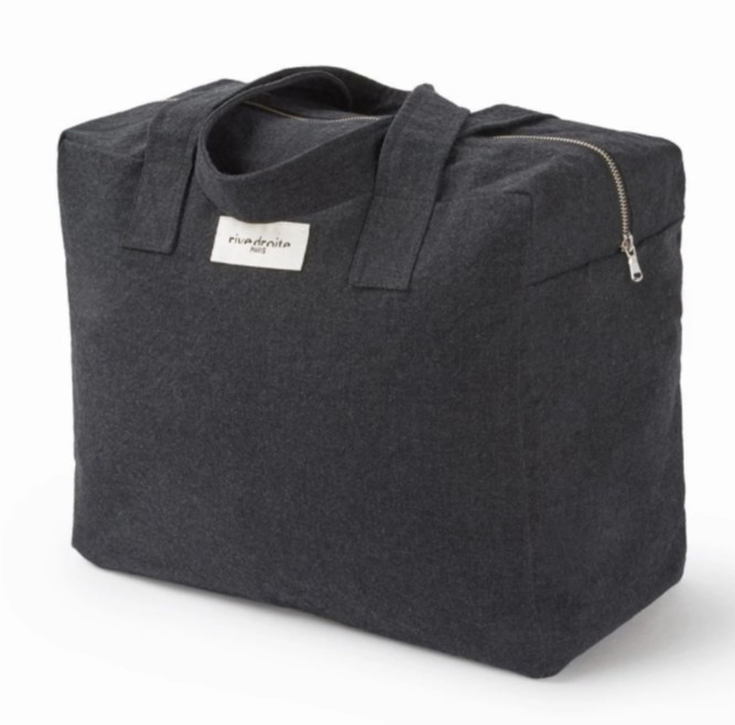 Célestins - The 24h bag en coton recyclé- Noir