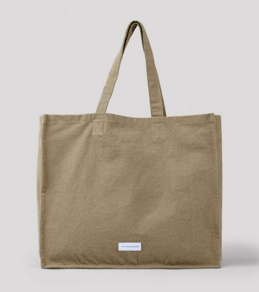 Grand cabas Vert Tilleul