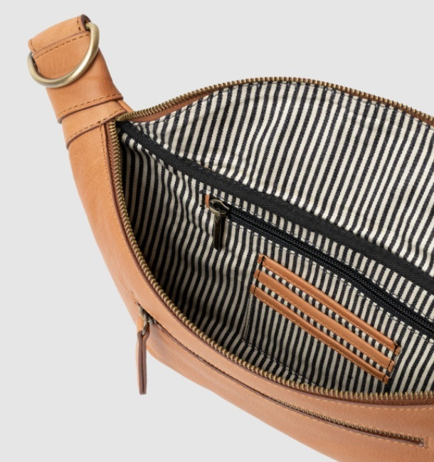 Sac Banane Drew - Wild Oak Soft Grain Leather
