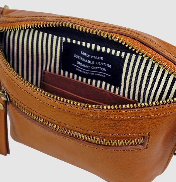 Sac Banane Beck - Cognac Stromboli Leather
