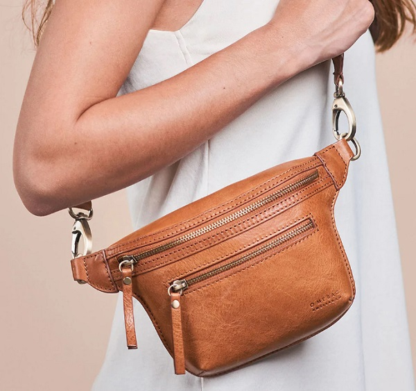 Sac Banane Beck - Cognac Stromboli Leather