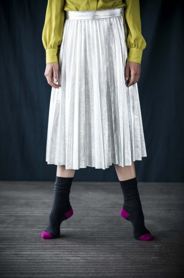 Chaussettes coton - Yvette - Caviar 39/41