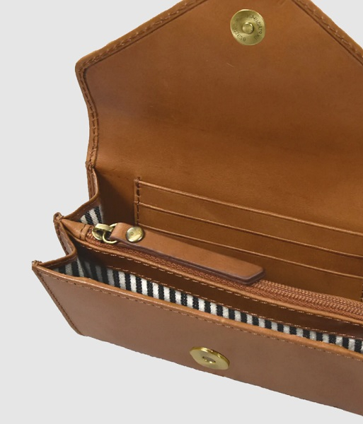 Portefeuille Jo's - Cognac Leather