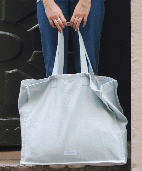 Grand cabas Bleu Subtil