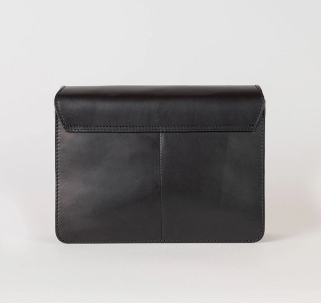 Sac Audrey - Cuir Classique à Carreaux Noir