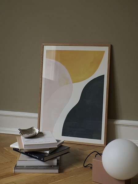 Poster - Berit Mogensen Lopez - Transparent Rose - 30x40cm