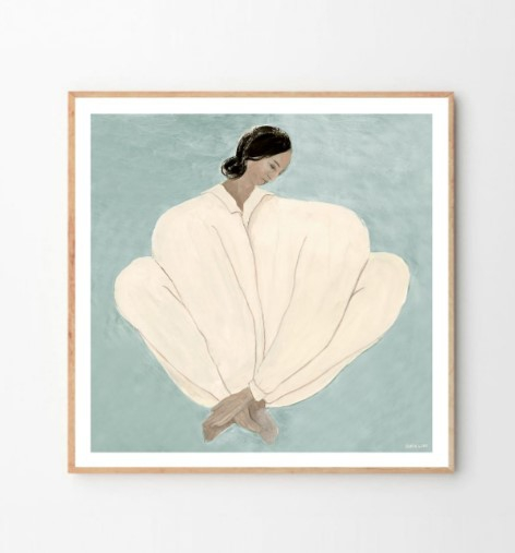 Poster - Sofia Lind - Meet Me at Jaures - 50x50cm