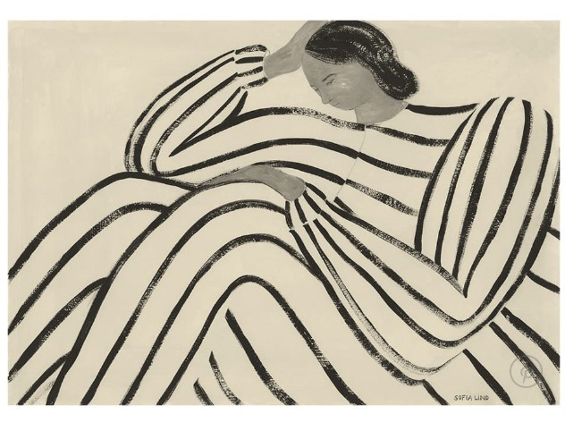 Poster - Sofia Lind - Waiting - 50x70cm