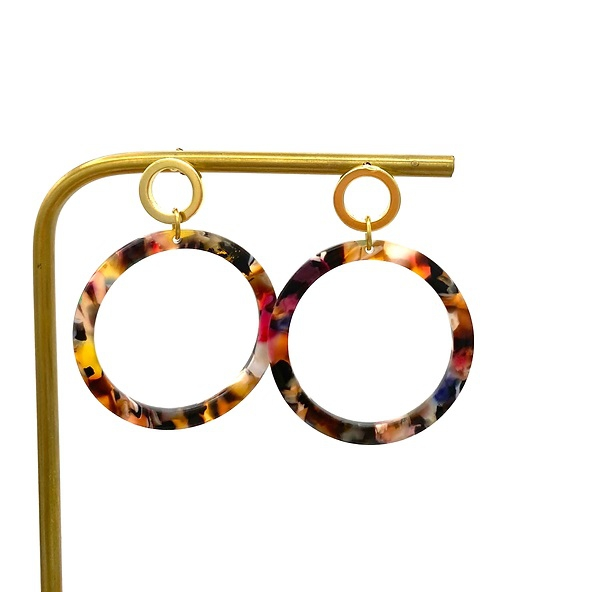 Boucles d'oreilles Azoia - multicolor