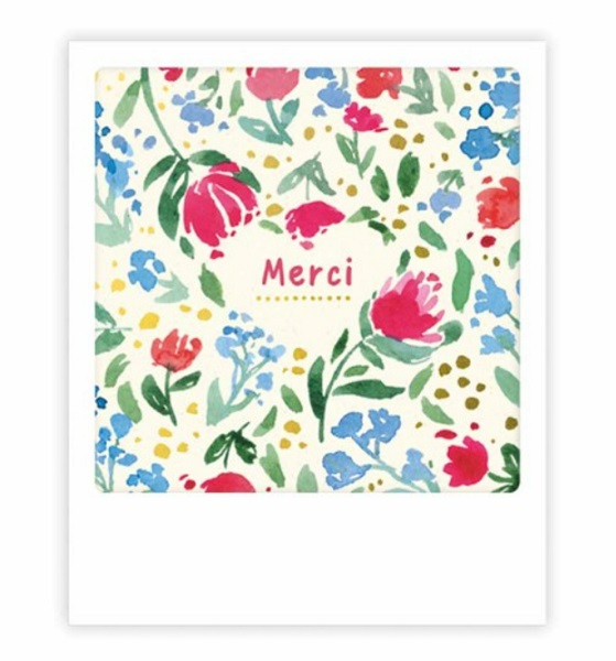 Mini carte postale - Merci - MP0770FR