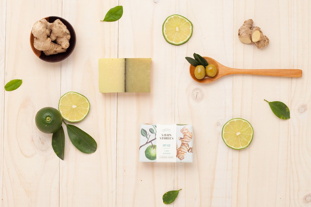 Savon solide - 10 Epinards et spiruline