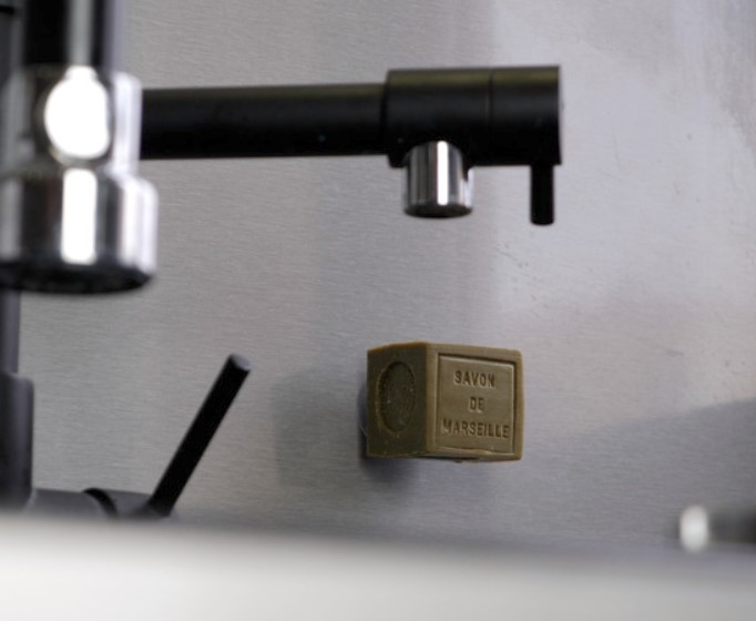 Porte savon minimaliste