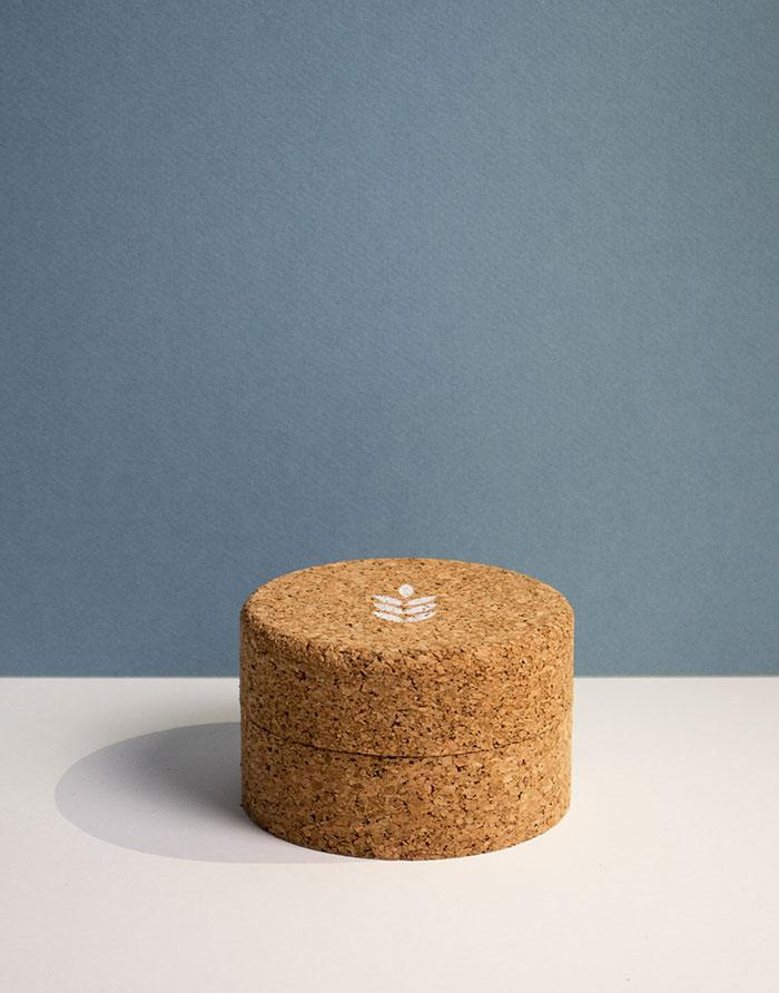 L'écrin en liège du shampoing