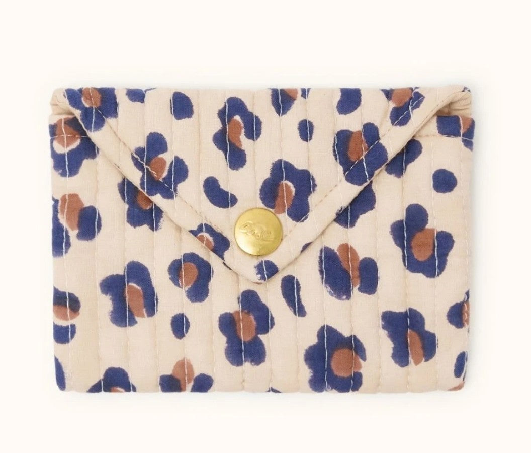 Petite enveloppe Ravi - Léopard - Rust