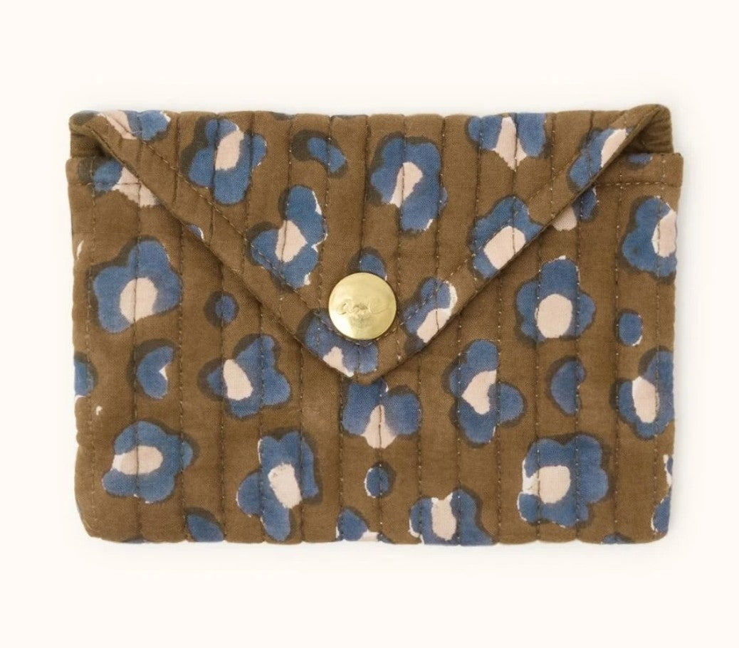 Petite enveloppe Ravi - Léopard - Tapenade