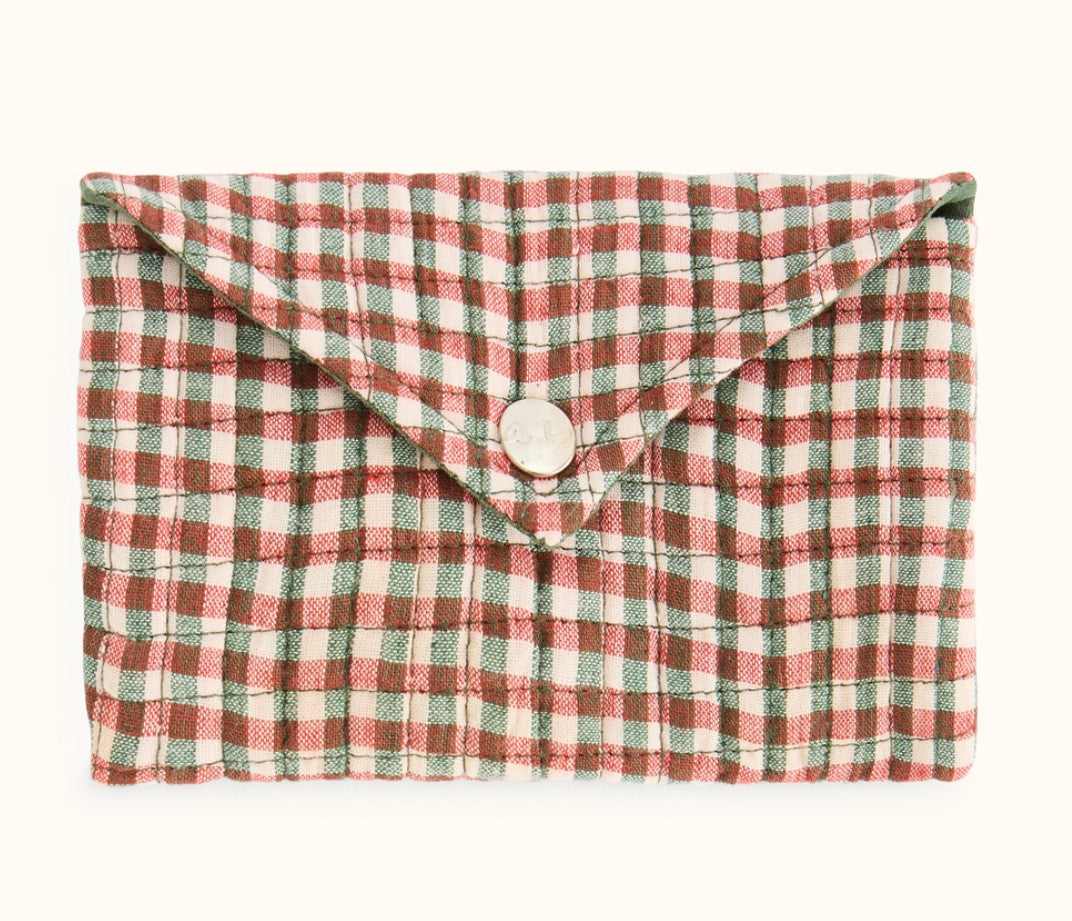 Petite Enveloppe Ravi - Khadi - Fougère