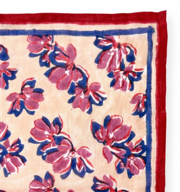 Big Foulard Dupatta - Violeta - Macadamia