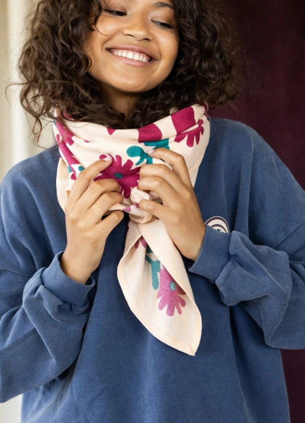 Big Foulard Latika - Rita - Macadamia