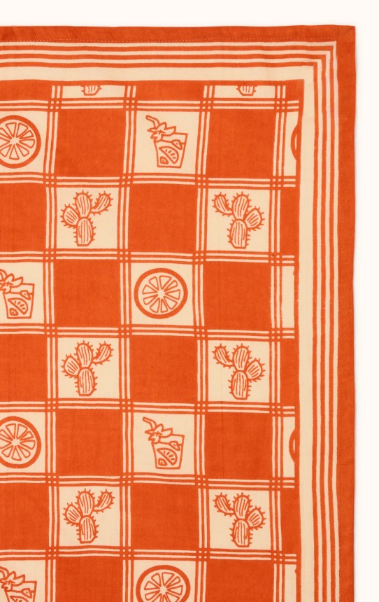 BIG Foulard Latika - Citrus - Auburn