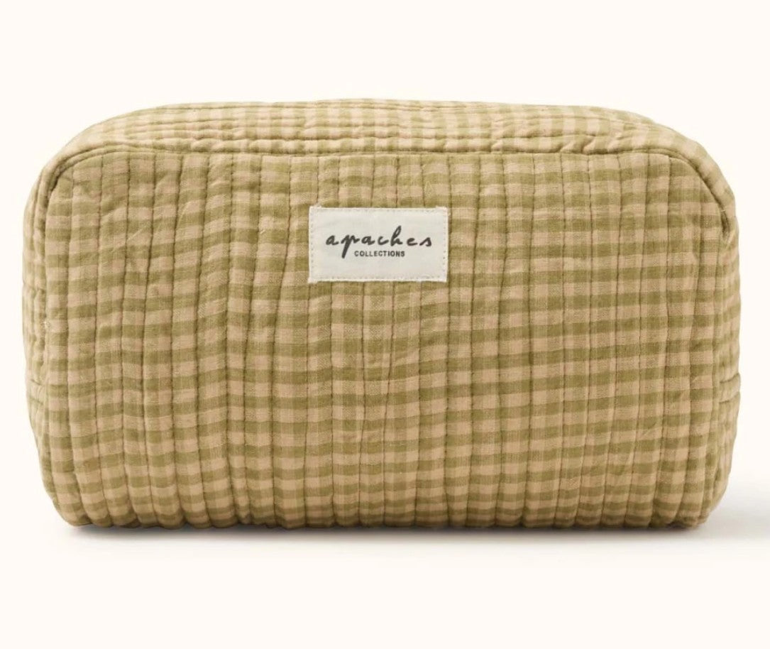 Trousse Gayane - Checkmate - Khaki