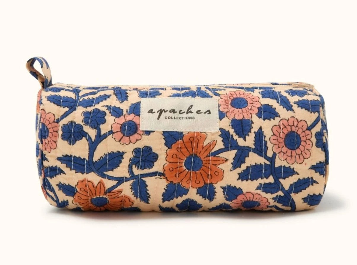 Trousse Opal - Coeur - Bleu royal