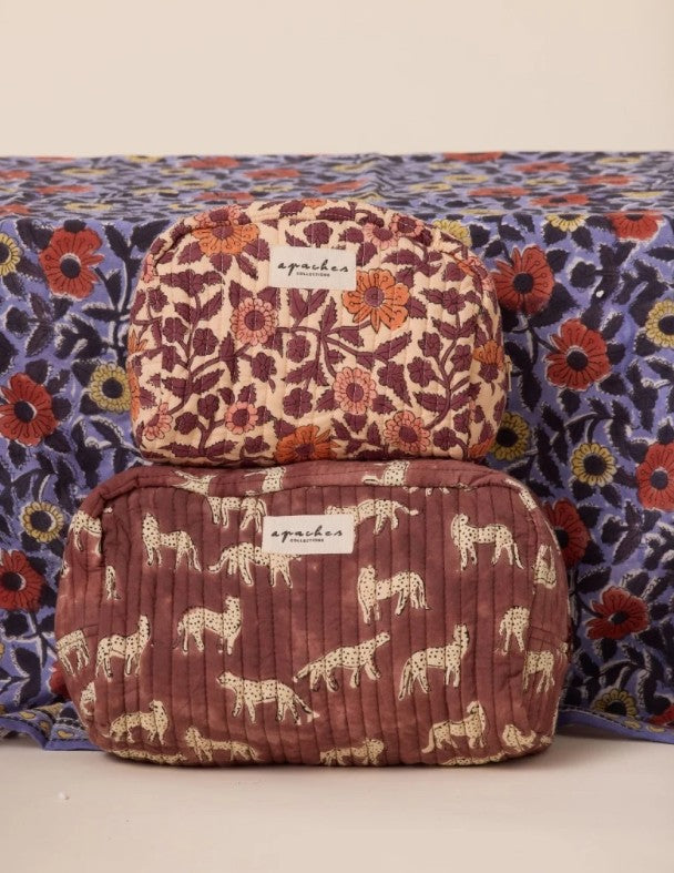 Petite Trousse Gaya - Coeur - Flamingo